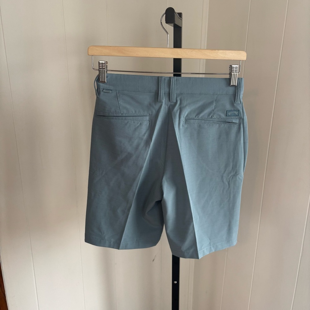 Billabong Recycler Crossfire Submersible Hybrid Shorts Youth 25 Blue Stripe NWT - Picture 2 of 10